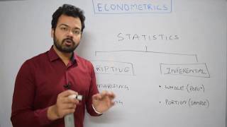 Econometrics Chapter 1 The Nature of Statistics in Hindi  Ecoholics [upl. by Kory]