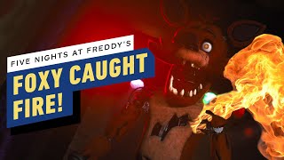 Five Nights at Freddys Practical Animatronics Were Crucial and Flammable [upl. by Lipscomb]