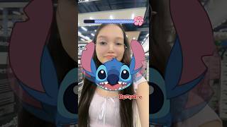 Montando o stitch no filtro 😅 viral viralmemes [upl. by Omrelliug411]