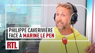 Philippe Caverivière face à Marine Le Pen [upl. by Publias]