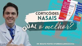 Qual corticóide nasal é melhor  DrRenato Ponte Otorrinolaringologista [upl. by Natye]