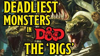 Deadliest Monsters in Dungeons and Dragons 5e by CR  Part Two [upl. by Acalia788]