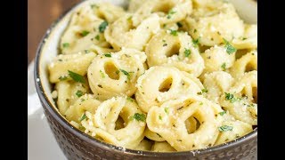 Cheese Tortellini in Garlic Butter Sauce [upl. by Idonna]