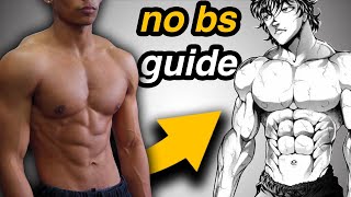 This workout routine turned me into BAKI how to get an AESTHETIC body [upl. by Sheaff324]