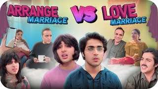 LOVE MARRIAGE VS ARRANGED MARRIAGE🤵🏻👰🏻 Raj Grover  ​⁠RajGrover005 [upl. by Elyag]