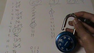 How to FIND the Combination to a Master Lock EASIEST WAY NO PICKING NEEDED [upl. by Wieche]