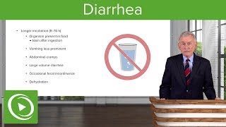 Diarrhea – Infectious Diseases  Lecturio [upl. by Ellinet359]