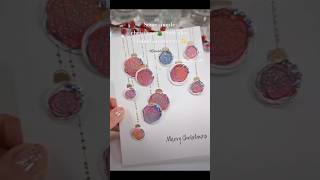 DIY Christmas card gift 💡shortschristmas snowmansiaDIYgreetingcard [upl. by Urba]