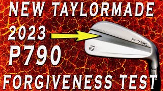 NEW TaylorMade P790 2023 Irons Forgiveness Reduced Speeds Review [upl. by Velleman]