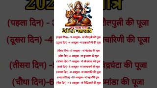 Navratri kab hai 2024 शारदीय नवरात्रि कब से शुरू हैं navratri kitne tarikh se hai navratri kb hai [upl. by Moureaux]