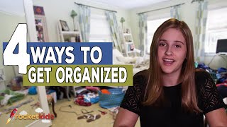 4 Ways To Get Organized [upl. by Fidel]