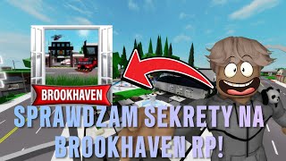 POSĄG NA BROOKHAVEN RP  TESTUJE SEKRETY [upl. by Enitnelav762]