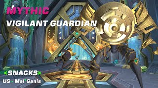 Vigilant Guardian Mythic  Snacks USMalGanis Ret Paladin POV First Kill [upl. by Sotnas34]