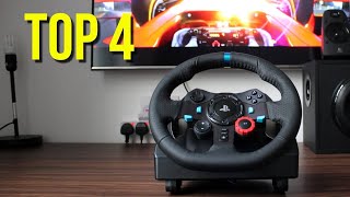 TOP 4 Best Steering Wheel PS4 PC PS5 amp XBOX 2021 [upl. by Isaacson]