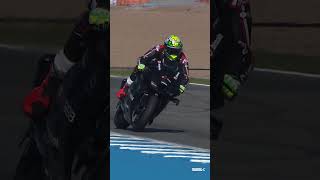 In the TOP 3 during the morning of Day 2 🔝  2024 WorldSBK [upl. by Merilyn]