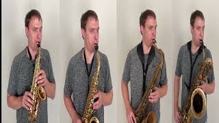 Libertango  Sax Quartet [upl. by Alael]