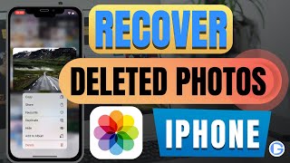 How to Recover Recently amp Permanently Deleted Photos on iPhone  iPhone 161514 [upl. by Werner806]