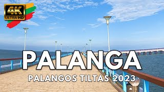 Palanga • Tiltas • Rugpjūčio 15 2023 • 4K Virtualus Turas • 🇱🇹 LITHUANIA [upl. by Eetnuahs]