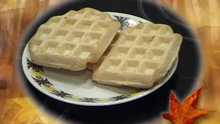 Vafle na slano  bez lepku mléka a vajec Gluten free waffles [upl. by Dnalor549]