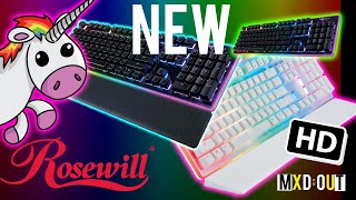 ROSEWILL NEON K51 RGB Gaming Keyboard Review [upl. by Gardol]