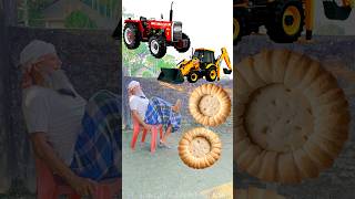 Rounding coconut biscuits to Alto Rollar Jcb amp Tractor  Vehicles names magic video [upl. by Orms45]