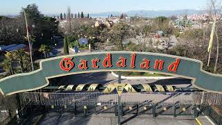 Gardaland 2024 Full HD  4K con il drone [upl. by Ahsilek]