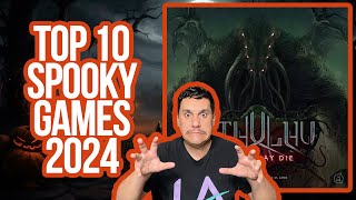 Top 10 Spooky Games 2024  Games for the Halloween Season [upl. by Ellac360]