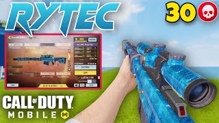 This RYTEC Gunsmith Has Zero Recoil🤯 30 kills Solo vs Squads COD MOBILE BR [upl. by Iveksarap180]