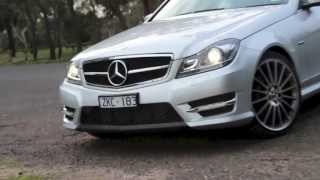 Mercedes C250 AMG Quad Exhaust by CAR SHINE [upl. by Amo]