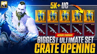 New Glacier AKM And Ultimate Set 🥶  Crate Opening [upl. by Leno]