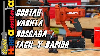 ¿CORTAS VARILLA ROSCADA ENTRA HILTI STR422 CORTADORA [upl. by Riggall]