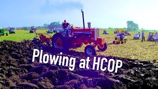 Plowing at Half Century of Progress  Rantoul IL Farm Show [upl. by Naujak]