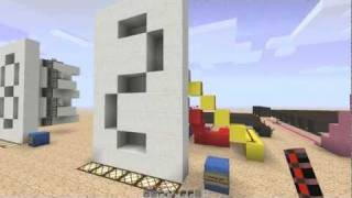 Seven Segment Display  Decoder Part 2 Advanced Minecraft Redstone Tutorials [upl. by Nicoli]