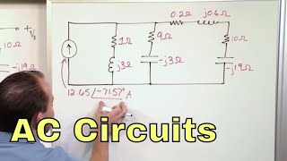 01  AC Source Transformations Learn AC Circuit Analysis [upl. by Revlys]