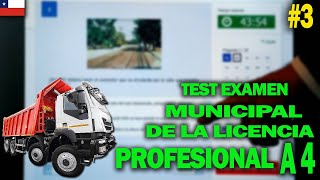 EXAMEN LICENCIA Clase A4 ✅ TEST ONLINE licencia A4 PRACTICANDO EXAMEN TEORICO DE LICENCIA CLASE A4 [upl. by Wurster]