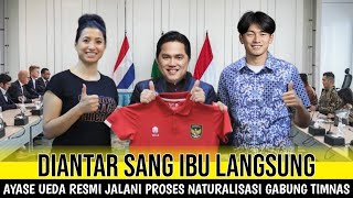 TANGIS HARU SANG IBU PECAH  AYASE UEDA RESMI DINATURALISASI TIMNAS INDONESIA [upl. by Anaerol467]