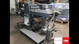 autobond mini 52t thermal laminating machine for sale Gab Supplies Ltd 2008 [upl. by Cheria]