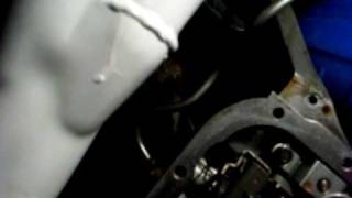 Vista Crusier 2004R throttle cable adjustment [upl. by Ettenor318]