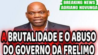 ÚLTIMA HORA ESSE GOVERNO É A CÓPIA DO COLONO DIZ ADRIANO NOVUNGA [upl. by Elvis]