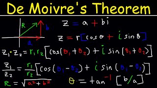 Complex Numbers In Polar  De Moivres Theorem [upl. by Eceinhoj]