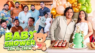 MI BABY SHOWER Y REVELACION CON EL CREW  voy a ser papá [upl. by Tichonn]