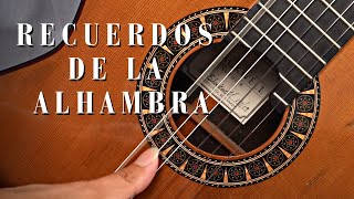 Tárrega Recuerdos de la Alhambra Tariq Harb guitar [upl. by Munster]