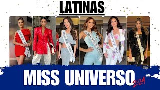 LAS MEJORES LATINAS DEL MISS UNIVERSO 2024 [upl. by Editha196]