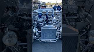 Twin Engine Quad Supercharged V8 Hot Rod  Celebrity cars and coffee shorts car automobile [upl. by Gide]