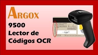 Lector de Códigos OCR para documentos Oficiales IFE Pasaporte entre otros  Argox 9500 [upl. by Sinnylg]