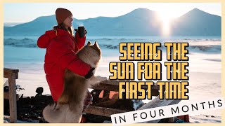 We go FOUR months without seeing the sun  SVALBARD long winter  Cabin Trip 4K [upl. by Teirtza]