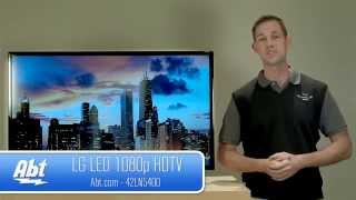 LG 42 LED 1080P HDTV 42LN5400 Overview [upl. by Aizti]