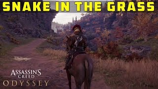 Snake in the Grass Find amp Assassinate Elpenor in Phokis  ASSASSIN’S CREED ODYSSEY [upl. by Nonnac]