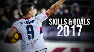 Giovanni Simeone  Skills amp Goals 201617  Genoa  HD [upl. by Ydnak]