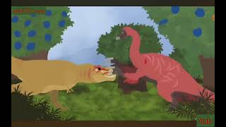 trex vs tharazinosurus [upl. by Paz276]